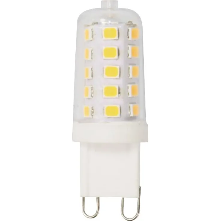 Xavax LED Lampe G9, 300 lm Warmweiß (2700K), dimmbar, ersetzt 28W