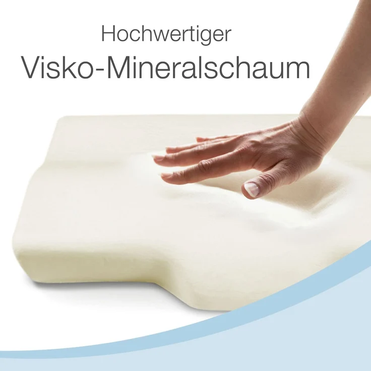 Bestschlaf Nackenkissen für Sofa & Bett, 35x60cm, für Hausstauballergiker geeignet – Bild 5