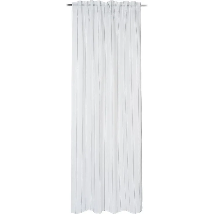 GÖZZE Fertigvorhang CHEVY silber BH 140x245 cm silber Gardine Flächenvorhang