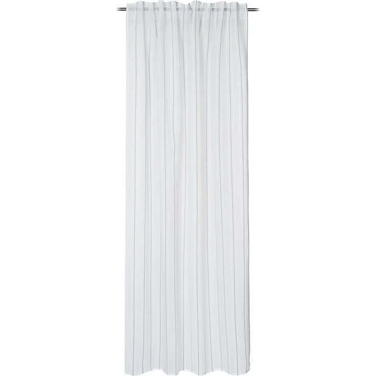 GÖZZE Fertigvorhang CHEVY silber BH 140x245 cm silber Gardine Flächenvorhang – Bild 1