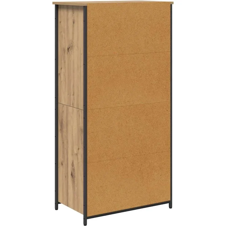 vidaXL Highboard Artisan-Eiche 62 x 36 x 121,5 cm Holzwerkstoff 882255 – Bild 7
