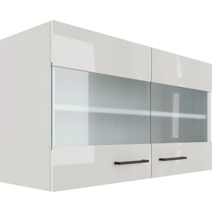 Flex-Well Glashängeschrank Lund (B x H x T) 100 x 54,8 x 32 cm, individuell kombinierbar – Bild 4