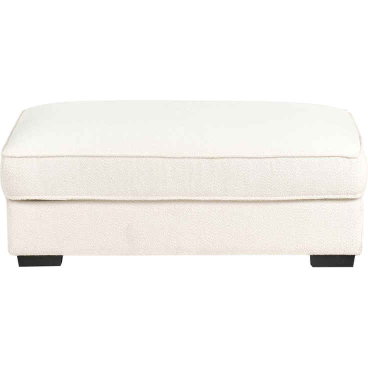 Ottomane RENDERS Bouclé Cremeweiß – Bild 6