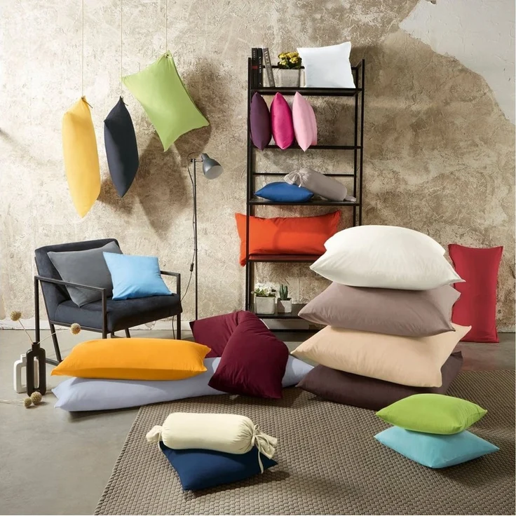 Erwin Müller Kissenbezüge Kissenbezug "Murnau", (1 Stück), Single-Jersey Uni – Bild 3