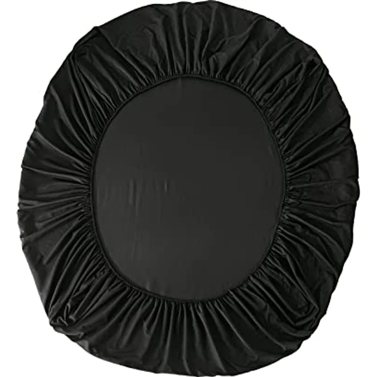 Kono Bedding Spannbettlaken - Gebürstete Mikrofaser Spannbetttuch - 30 cm Tiefe Tasche (Schwarz, 90x200 cm) – Bild 6