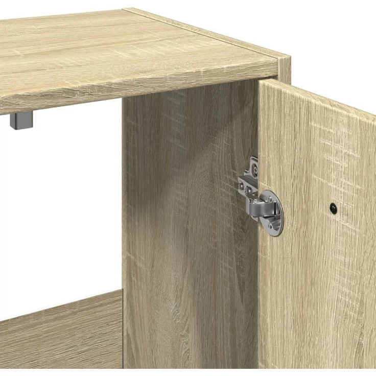 vidaXL 4-tlg. Badmöbel-Set Sonoma-Eiche Holzwerkstoff 3324968 – Bild 12