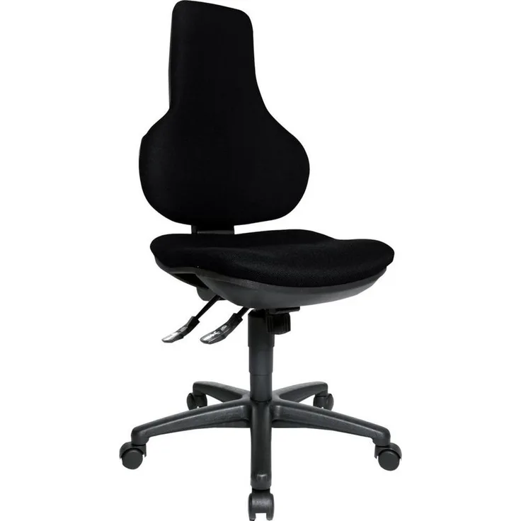 Topstar 'Ergo Point' Bürodrehstuhl höhenverstellbar, Polyester schwarz, 45 x 60 x 45 cm