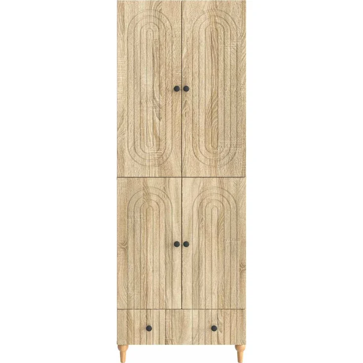 vidaXL Schrankset 2 pcs 66 x 34,5 x 95 cm Holzwerkstoff 3416432 – Bild 4