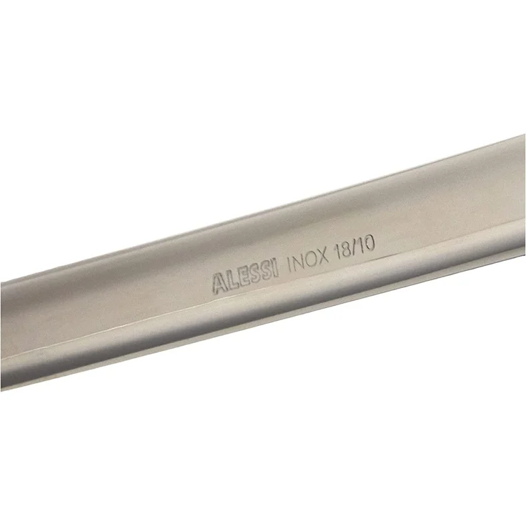 Alessi Ovale Dessertgabel, Edelstahl, Silber, 17 x 4 x 2. 5 cm, 6-Einheiten – Bild 3