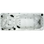 XXXL Luxus Led Swim Spa 580x230 Whirlpool Gegenstromanlage Outdoor Schwimmbecken