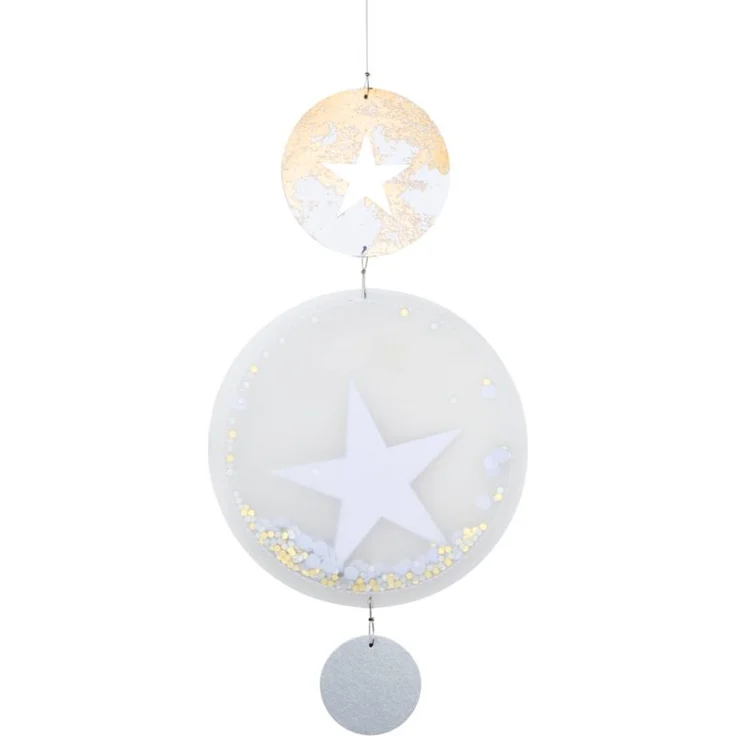 Räder Transparenthänger Kleine Sterne L 29 cm