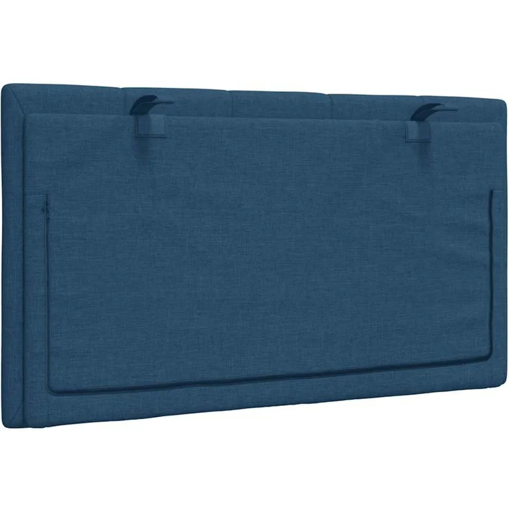 vidaXL Kopfteil-Kissen "Hanko" Blau 90 cm Stoff – Bild 6