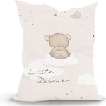 Green Bean® Kinder Sitzsack Little Dreamer 100x135cm mit 270 Liter hochwertiger EPS Perlen Füllung und waschbarem Motiv Wechsel-Bezug aus 100% Baumwoll