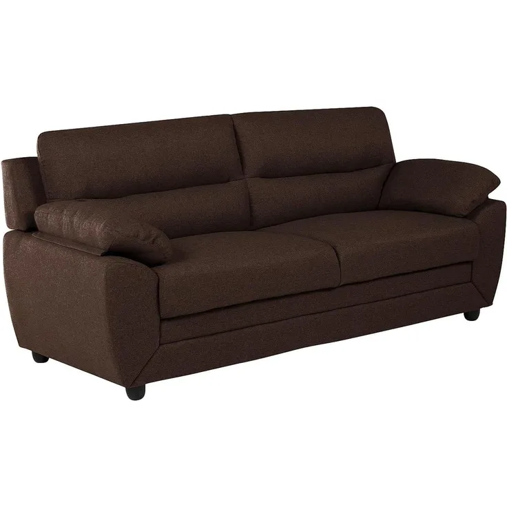 Sofa 3-Sitzer MANOA Stoff - Braun