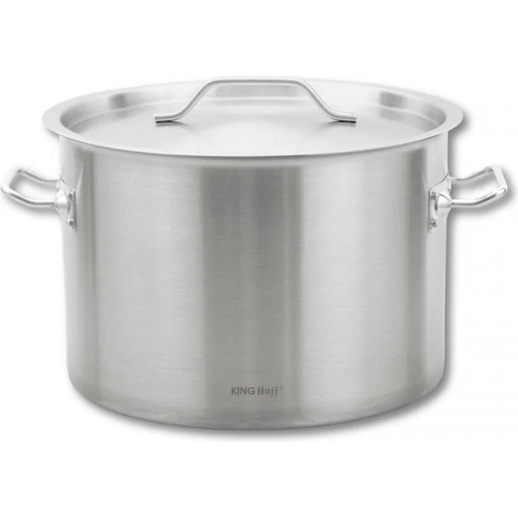 Kinghoff Gastronorm-Topf mit Deckel, 36 cm, 24 l, 67536