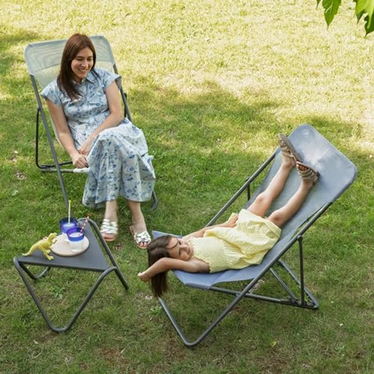 Lafuma Mobilier Lafuma-Möbelstuhl Lounge-Sessel, Ozean II, Einheitsgröße – Bild 8