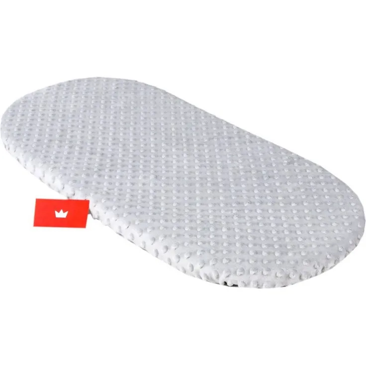 BabyLux Spannbettlaken BABYLUX Spannbettlaken Kinderwagen Baby Spannbetttuch Wiege Bettlaken, 5. Minky - Grau