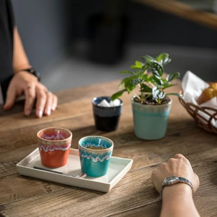 Costa Nova Espressotasse Grespresso, Türkis Blau, 7 cl, 1-tlg, Keramik, Ø ca. 5,4 cm, Höhe 5,8 cm, 7 cl – Bild 3