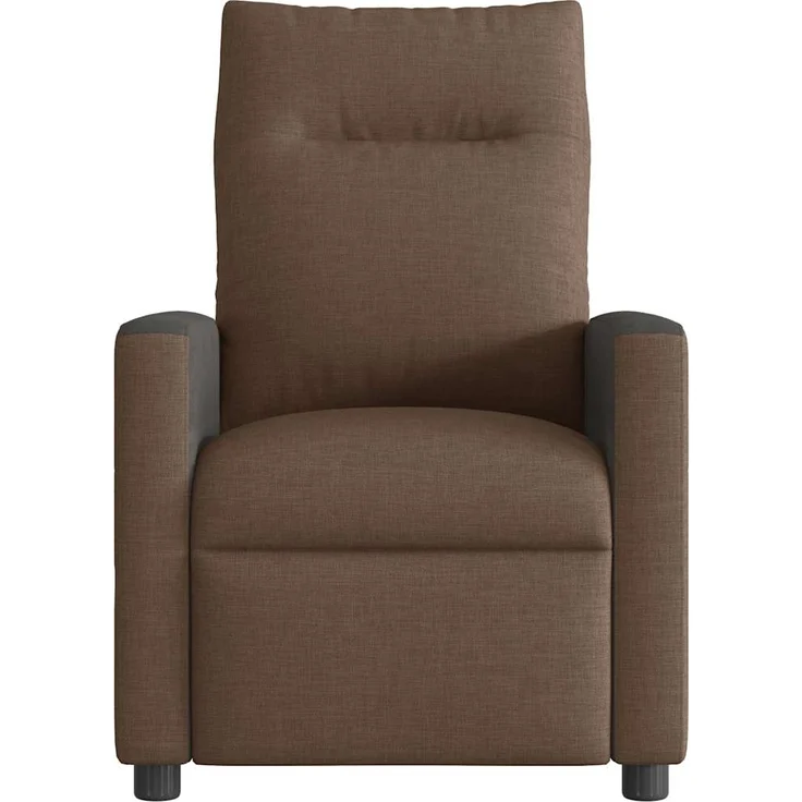 vidaXL Massagesessel Braun Stoff 4104835 – Bild 2