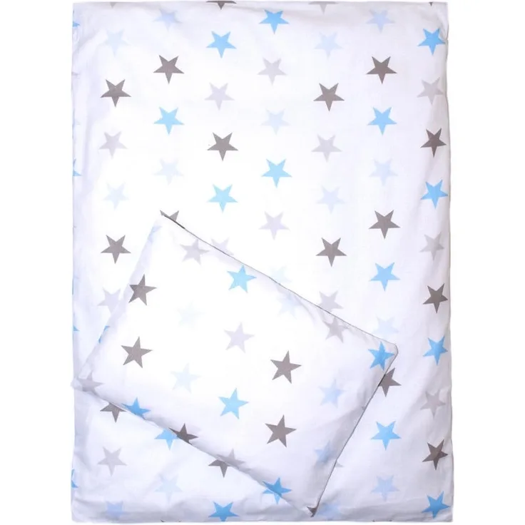 Primawela Babybettwäsche Kinderwagenset Baby Bettwäsche für Kinderwagen Bezüge Decke Kissen, 4 teilig