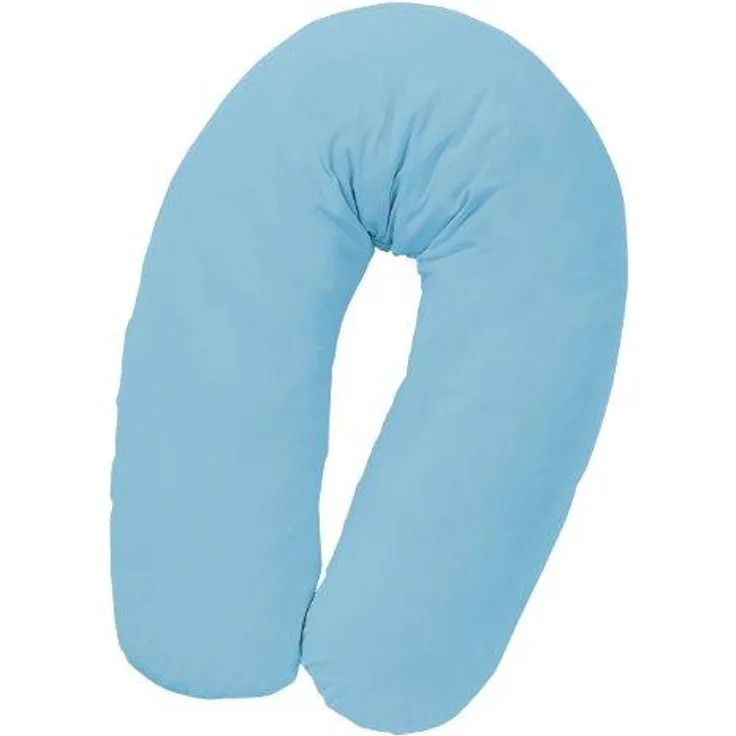 Julius Zöllner Stillkissen mit Perlenfüllung, ca. 190 cm, uni blau