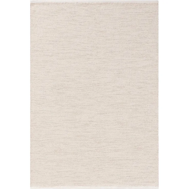 benuta Teppich Ron, rechteckig, Höhe: 5 mm, 100% Baumwollteppich, Minimalistisch, Pflegeleicht, Wohnzimmerteppich