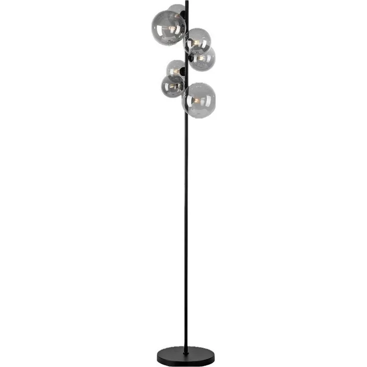 Paul Neuhaus Stehlampe Popsicle, inkl. Leuchtmittel, Warmweiß, Rauchglasschirme