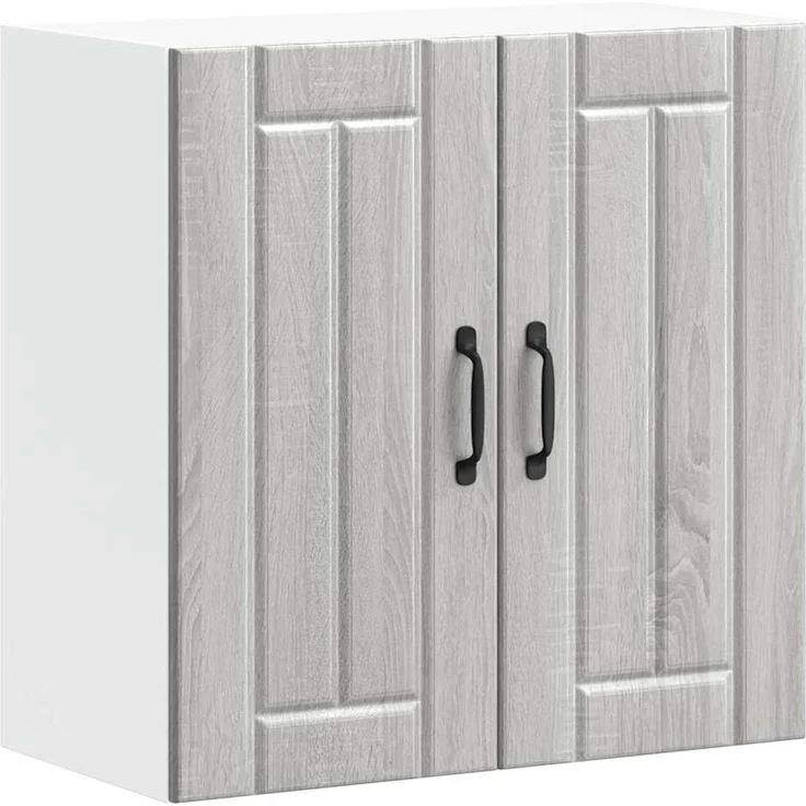 vidaXL Küchen-Hängeschrank Lucca Grau Sonoma Holzwerkstoff 853823 – Bild 1