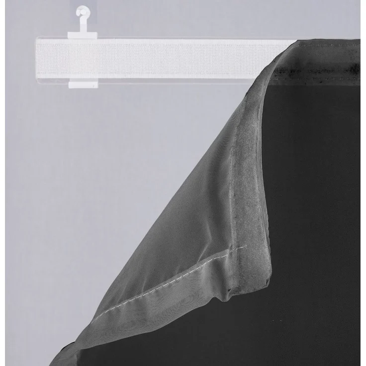 Brilliant Schiebegardine / Raumtrenner / Flächenvorhang / Transparent / 60x245cm, Store – Bild 2