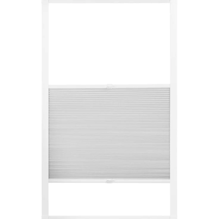 ventanara Dachfensterplissee Dachfenster passend für Velux Fenster Weiß Verdunkelung PK06 – Bild 3