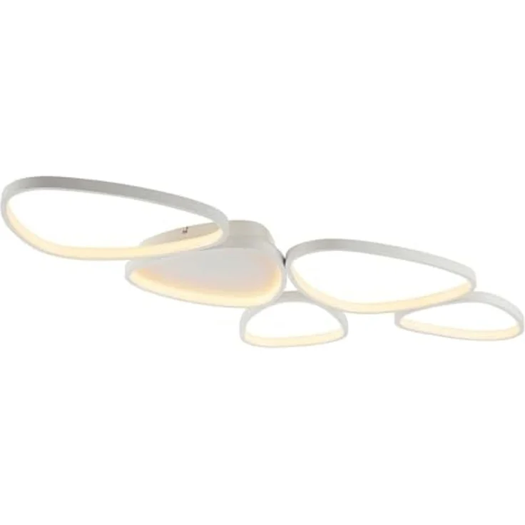 JUST LIGHT Deckenleuchte PEBBLES, Dimmfunktion, LED fest integriert, Warmweiß, LED, dimmbar, Switchmo, Memory, nach Trennung vom Netz – Bild 6