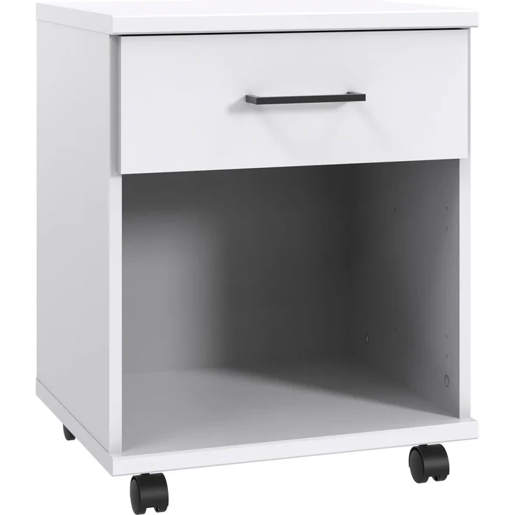 Rollcontainer >Rügen< in WEISS - 46x58x40cm (BxHxT) – Bild 1