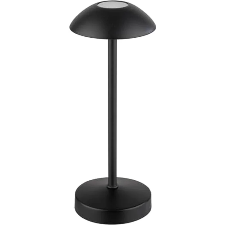 APS ALVA LED Akku-Tischleuchte, 1,0 W, 3-stufig dimmbar, Farbtemperatur wählbar, schwarz – Bild 1