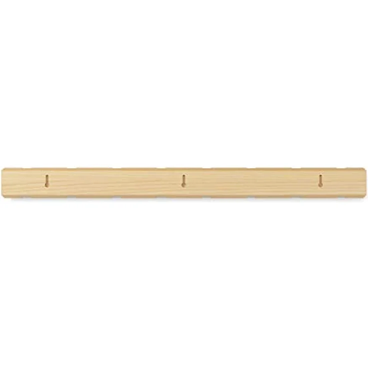 Umbra Flip 8 Garderobenhaken – Moderne, Schlichte und Platzsparende Garderobenleiste mit 8 Beweglichen Haken für Jacken, Mäntel, Schals, Handtaschen und Mehr, Natur – Bild 11
