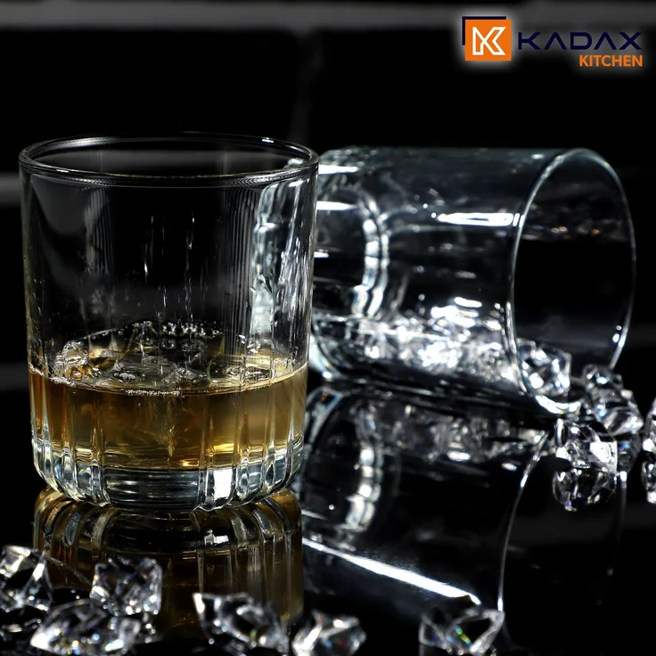 KADAX Gläser 280 ml Set mit 6 Gläsern für Whiskysaft – Bild 5