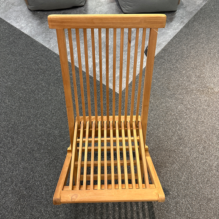 RIVA Klappstuhl Teakholz – Bild 5