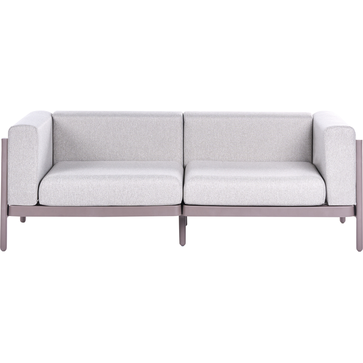 Gartensofa 2-Sitzer FERRETTI Taupe