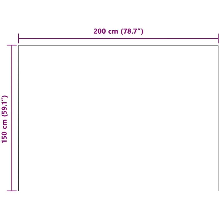 vidaXL Wohndecken 6 stk. Lila 200 x 150 cm 4,75 kg Fleece 42016902 – Bild 10