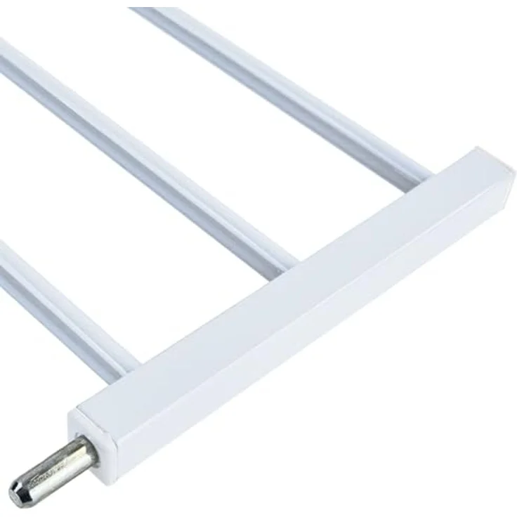 Absperrgitter Treppenschutzgitter weiß für 95-105cm Durchgang 110cm Hoch – Bild 6