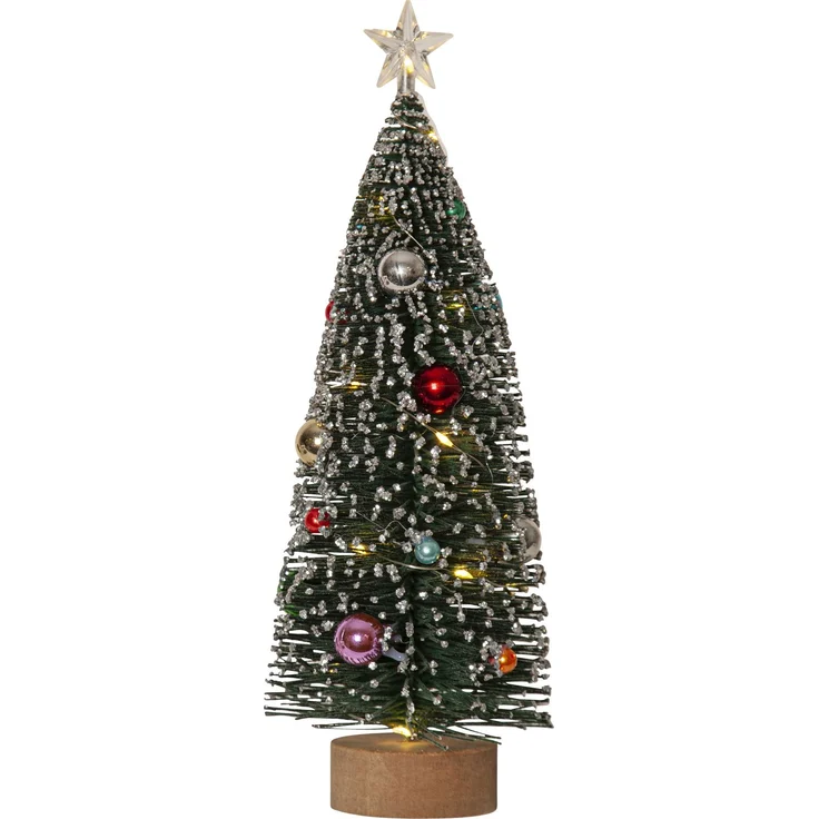 Deko-Weihnachtsbaum Decorini LED grün Timer H 31cm