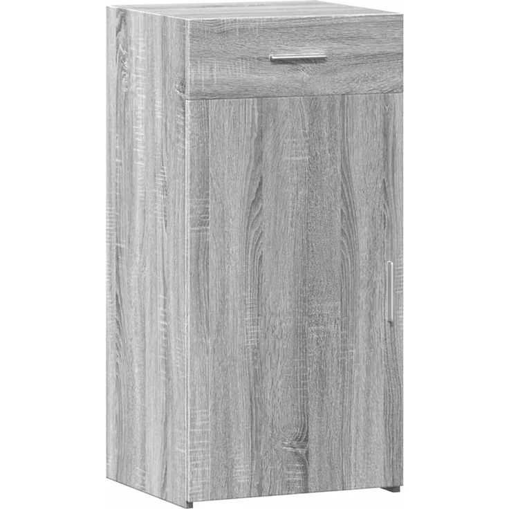 Sideboard, Kommode Grau Sonoma 45x42,5x93 cm Holzwerkstoff – Bild 1