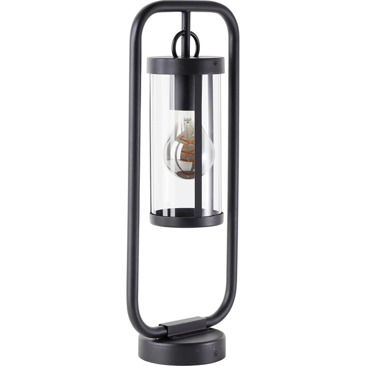 Brilliant AG Leuchten 44292-06 Sidney Außensockelleuchte 48cm schwarz transparent IP44 – Bild 4