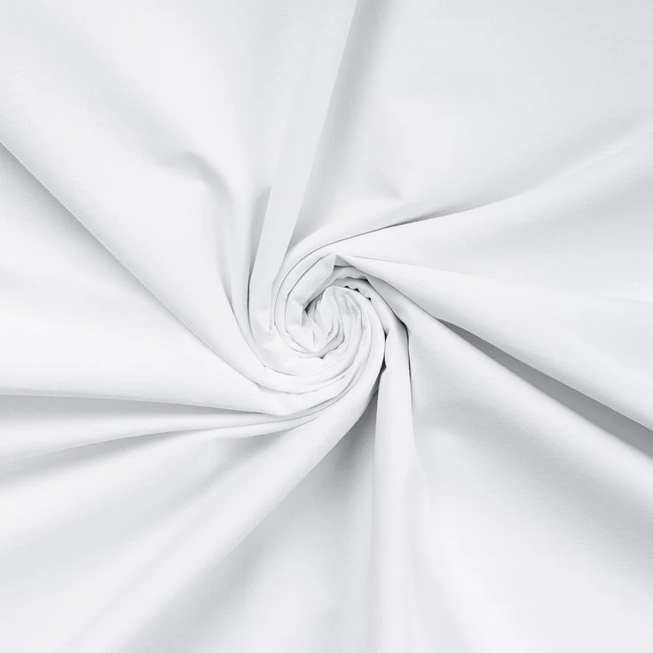 L'essentiel Maison 'Tonne Grise - White' Ranforce Spannbettlaken (FR) (IT) (ES) (DE), Weiß, 200+30 x 90 cm – Bild 3