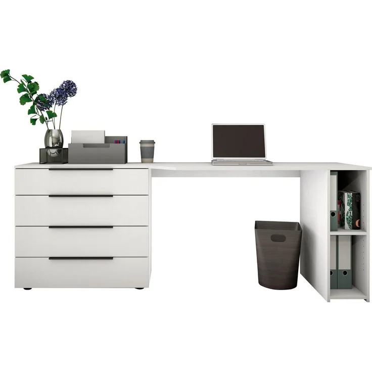 borchardt Möbel Schreibtisch Tom, mit Stauraum, Breite 196 cm – Bild 2