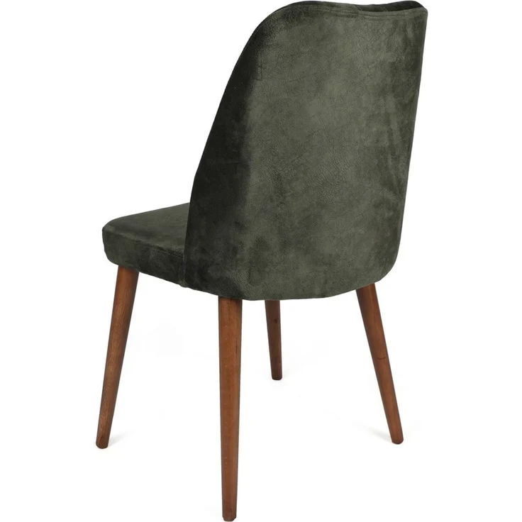 Skye Decor 'Alfa-462 V2' Stuhlset (2-teilig), Khaki / Walnuss, 50 x 90 x 49 cm – Bild 3