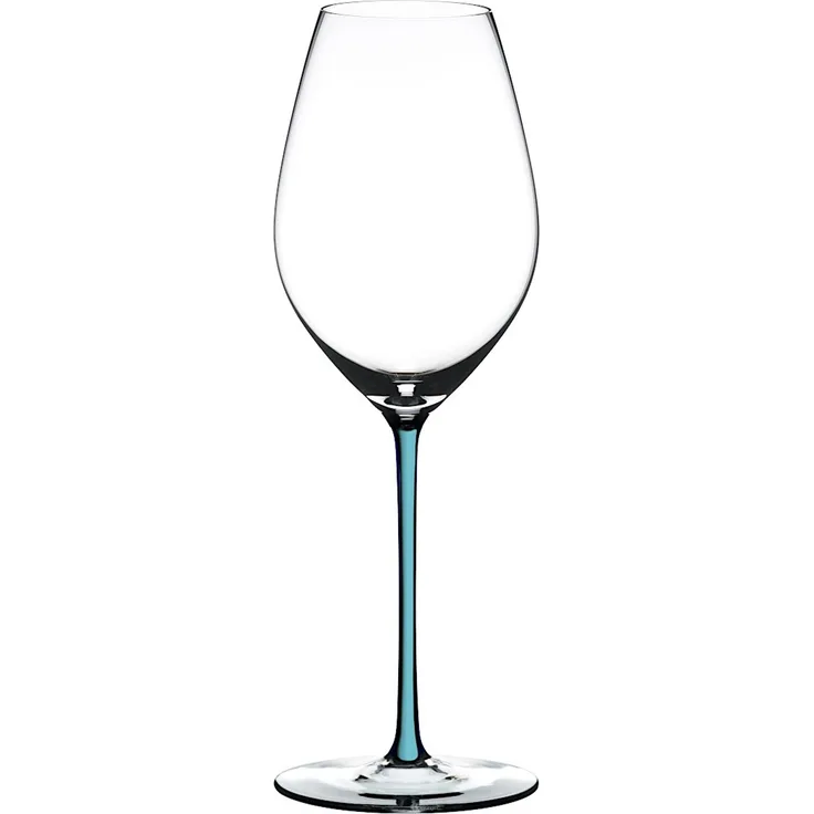 RIEDEL 4900/28T FATTO A MANO Champagner/Weinglas - Stiel TÜRKIS