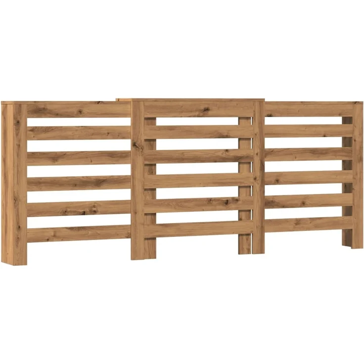 vidaXL Heizkörperverkleidung Artisan-Eiche 205x21,5x83,5 cm 852725 – Bild 2