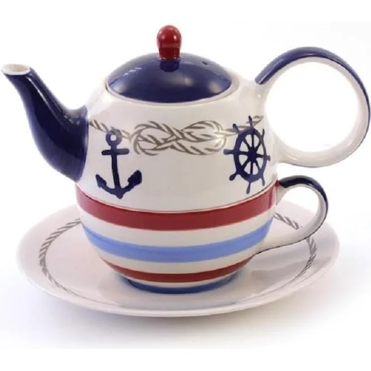 Teekanne Tea for one Keramik Silje (Maritim) 0,4 l