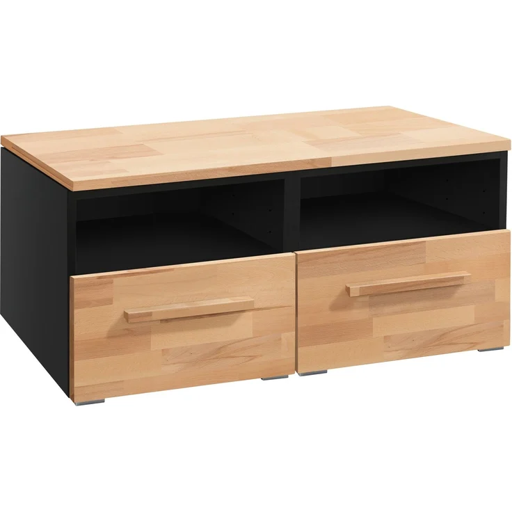 Hasena Kommode Owita Kernbuche-Front Schwarz zerlegt, zerlegt (zum Selbstaufbau) 90x50x41 cm – Selezione – Bild 1