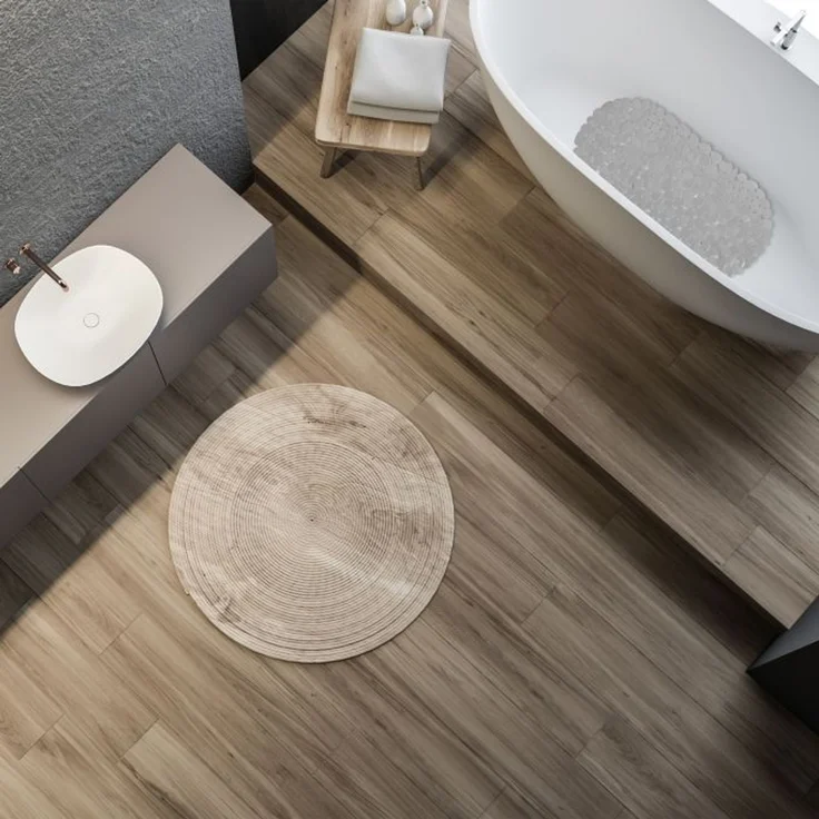 Relaxdays Badewannenmatte Steinoptik – Bild 5